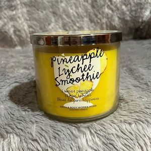 Bath and Body Works Pineapple Lychee Smoothie Candle